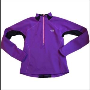 The north face 3/4 zip active pullover